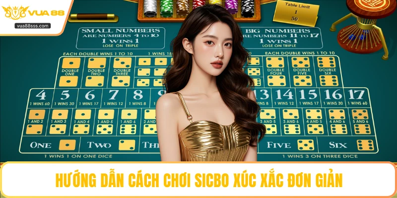 Hướng dẫn cách chơi sicbo xúc xắc đơn giản