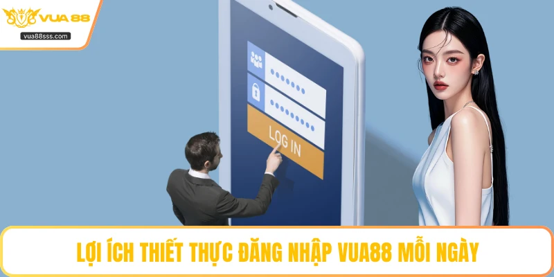 Lợi ích thiết thực đăng nhập VUA88 mỗi ngày